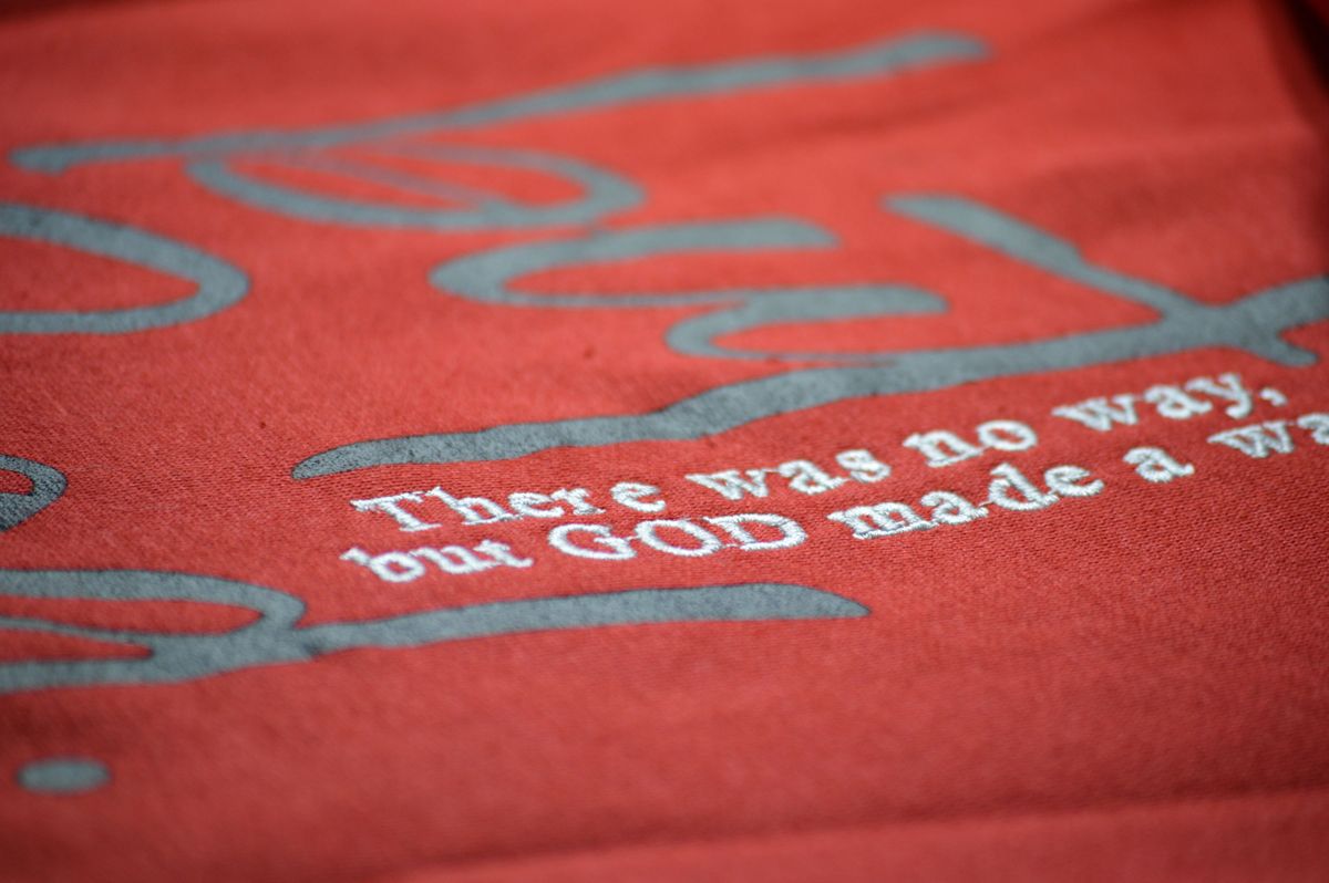 Disaster Juniors Jeans - Kids Hoodie But God - Red