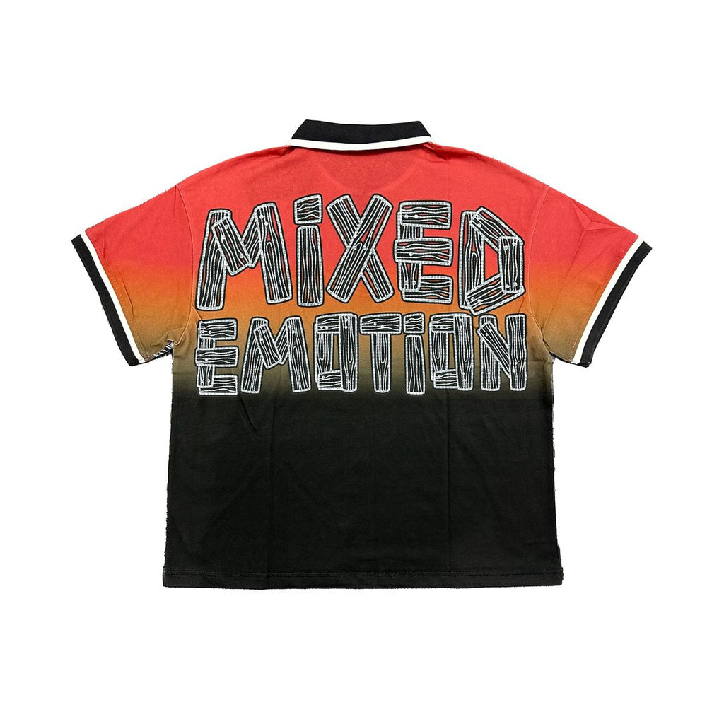 Mixed Emotion T-Shirt - Paradise Button up - Red