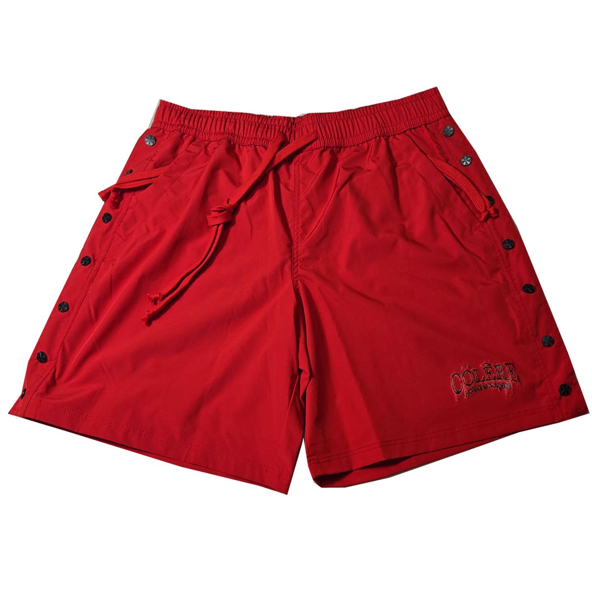 Hudson Outerwear Shorts - Colere Snap Off Nylon - Red - 574B