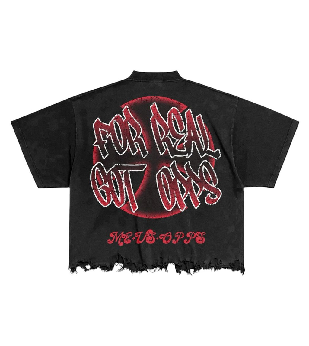 ME VS OPPS - T-Shirt - Honorable Fighter - Red