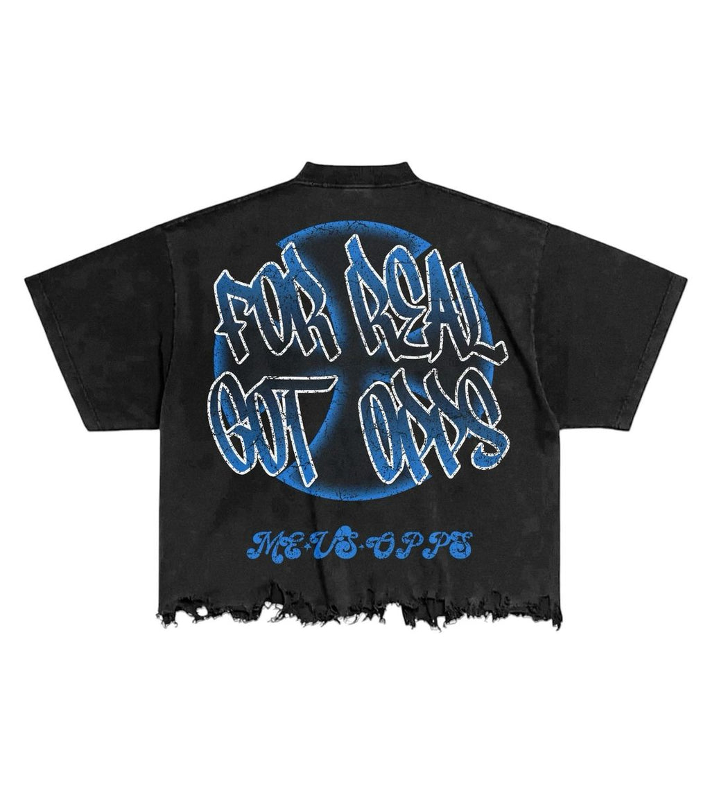 ME VS OPPS - T-Shirt - Honorable Fighter - Blue