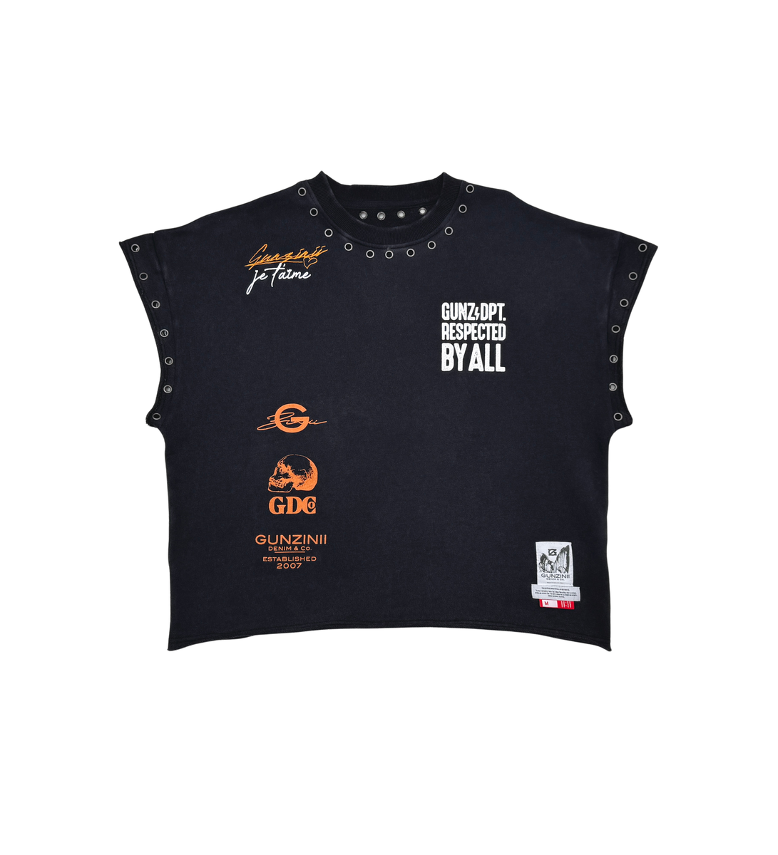 Gunzinii T-Shirt - Black - GZ615