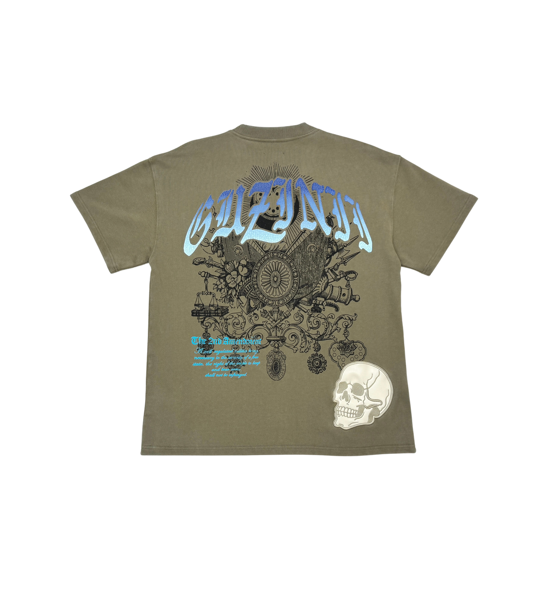 Gunzinii T-Shirt - Army Green - GZ568