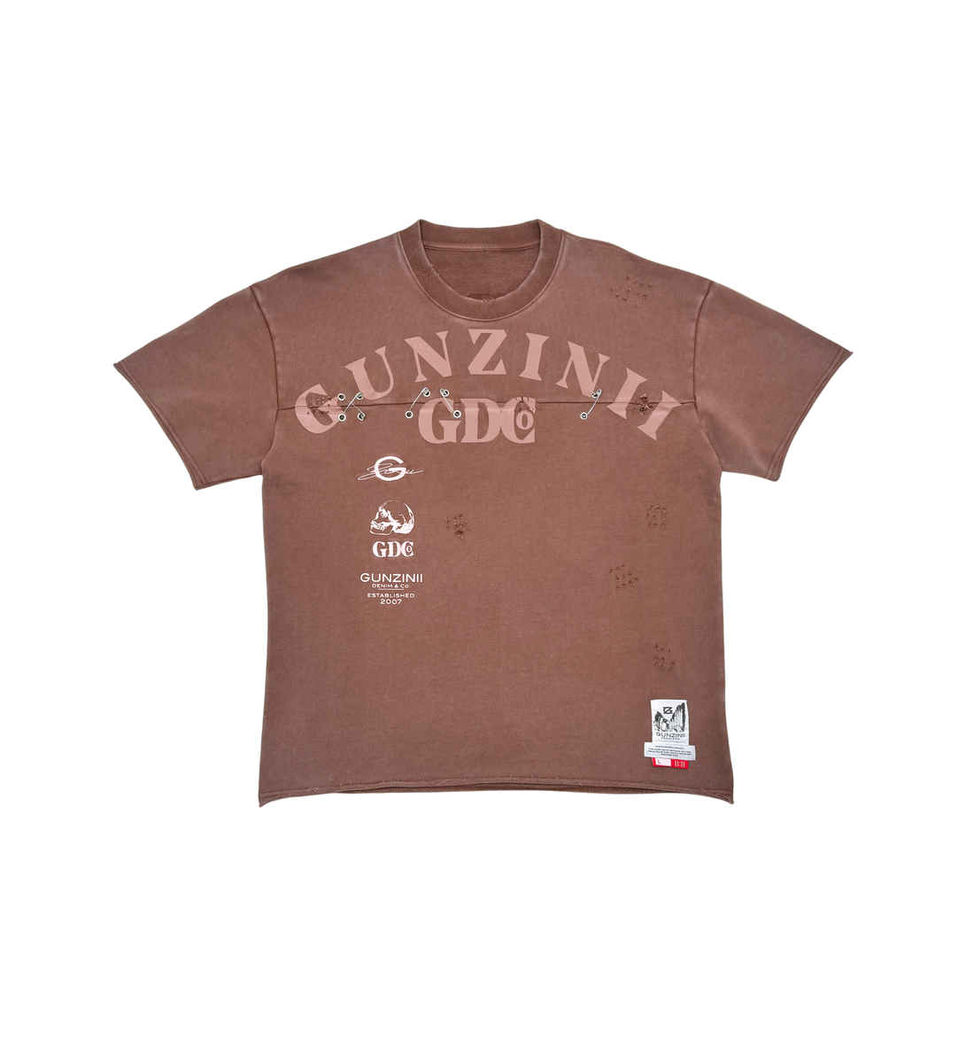 Gunzinii T-Shirt - Brown - GZ558