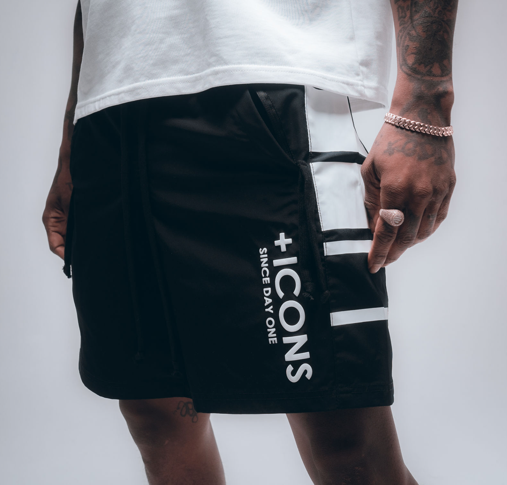 Hudson Outerwear Shorts -  +Icons Nylon Short - Black - 566