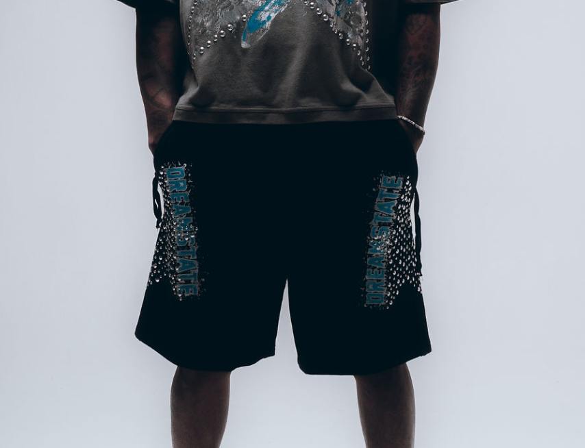 Hudson Outerwear Shorts - Dreamstate Fleece - Black - 580B