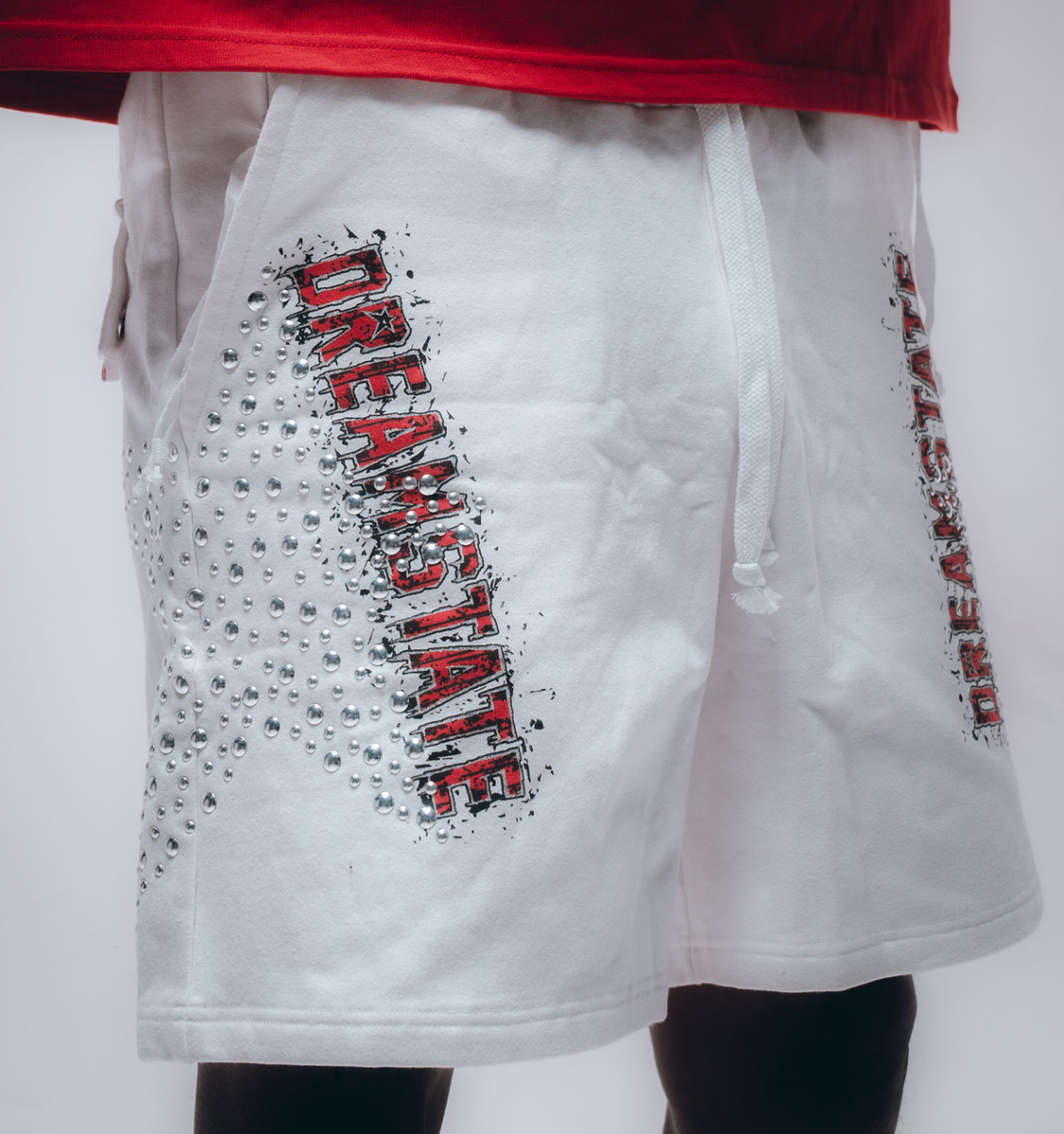 Hudson Outerwear Shorts - Dreamstate Fleece - White - 580B