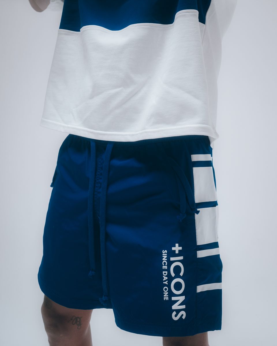 Hudson Shorts - +Icons Nylon Short - Blue - 566