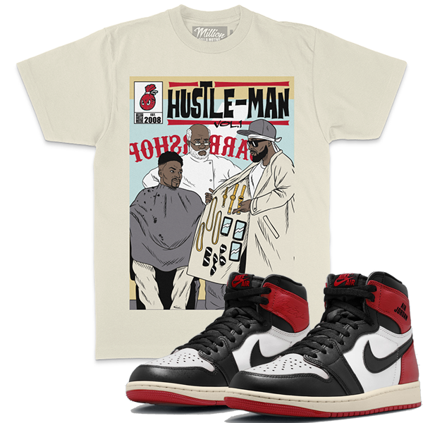 Motive Denim T-Shirt - Hustle-Man Vol 1 - Natural Sail