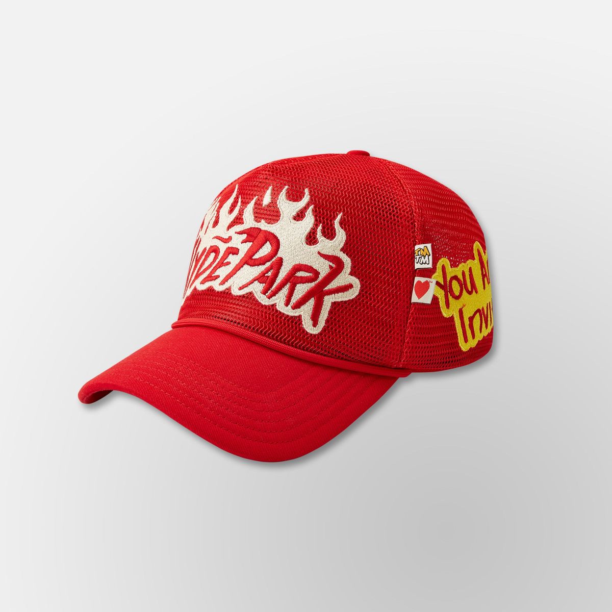Hyde Park Hat - Nothing But Net Trucker - Red