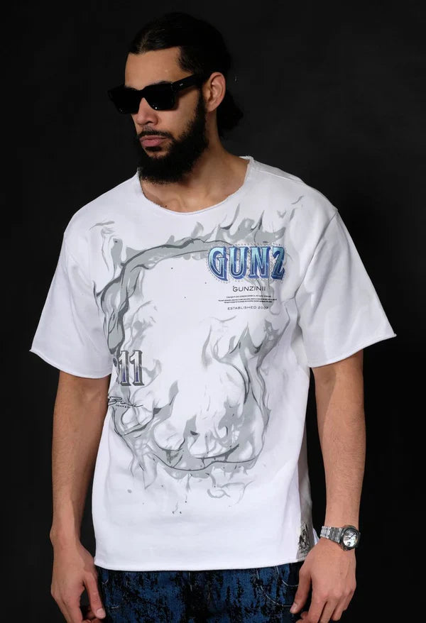 Gunzinii T-Shirt - White - GZ690
