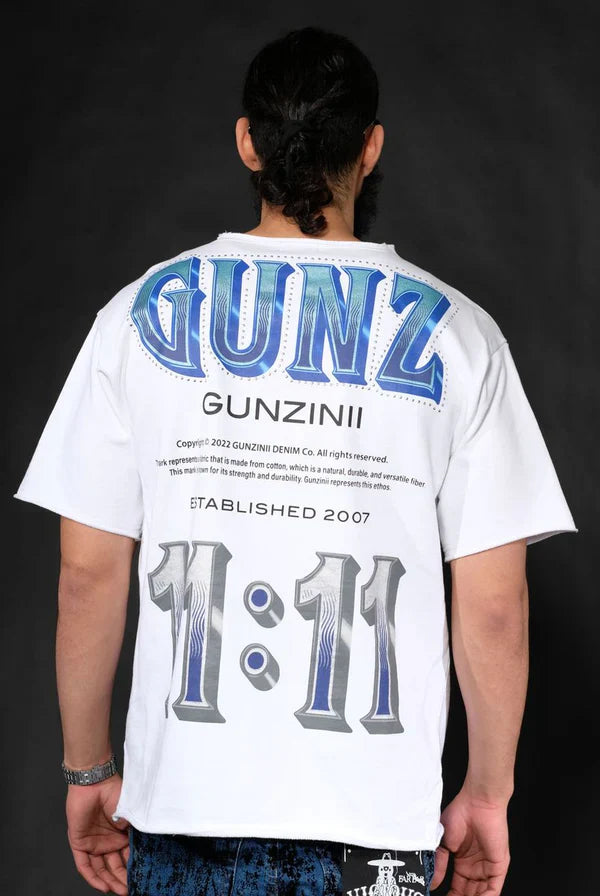 Gunzinii T-Shirt - White - GZ690
