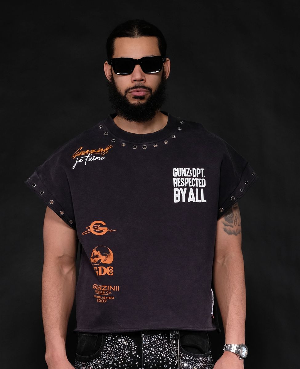 Gunzinii T-Shirt - Black - GZ615