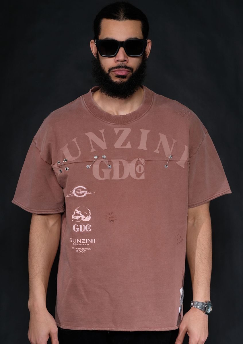 Gunzinii T-Shirt - Brown - GZ558