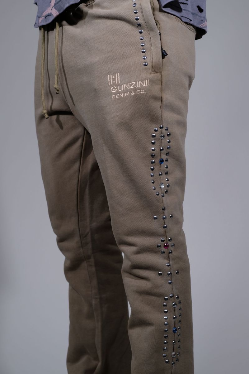 Gunzinii Sweatpants - Stacked Olive - GZ684