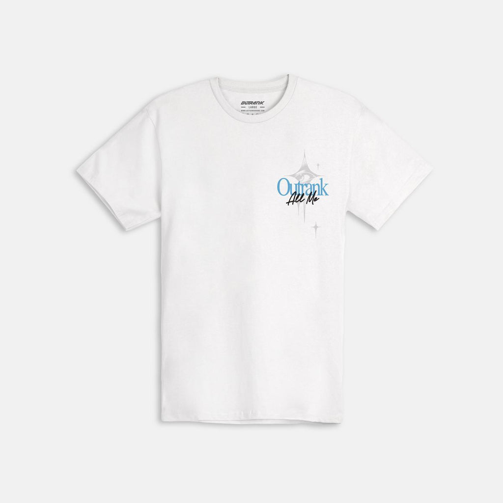 Outrank T-Shirt - All Me - White - OR3356WT