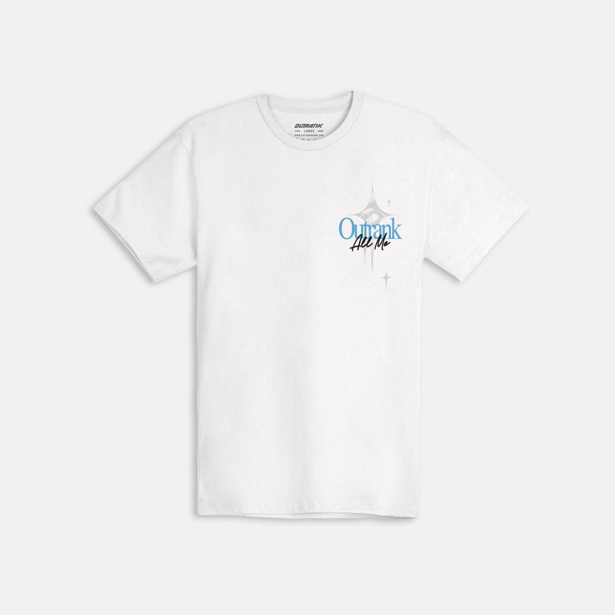 Outrank T-Shirt - All Me - White - OR3356WT