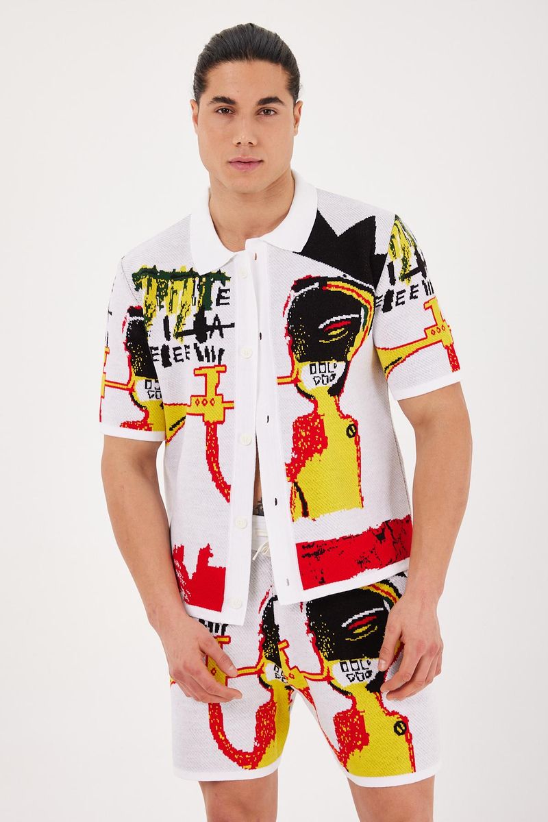 One In A Million Short Set - White - SH-507