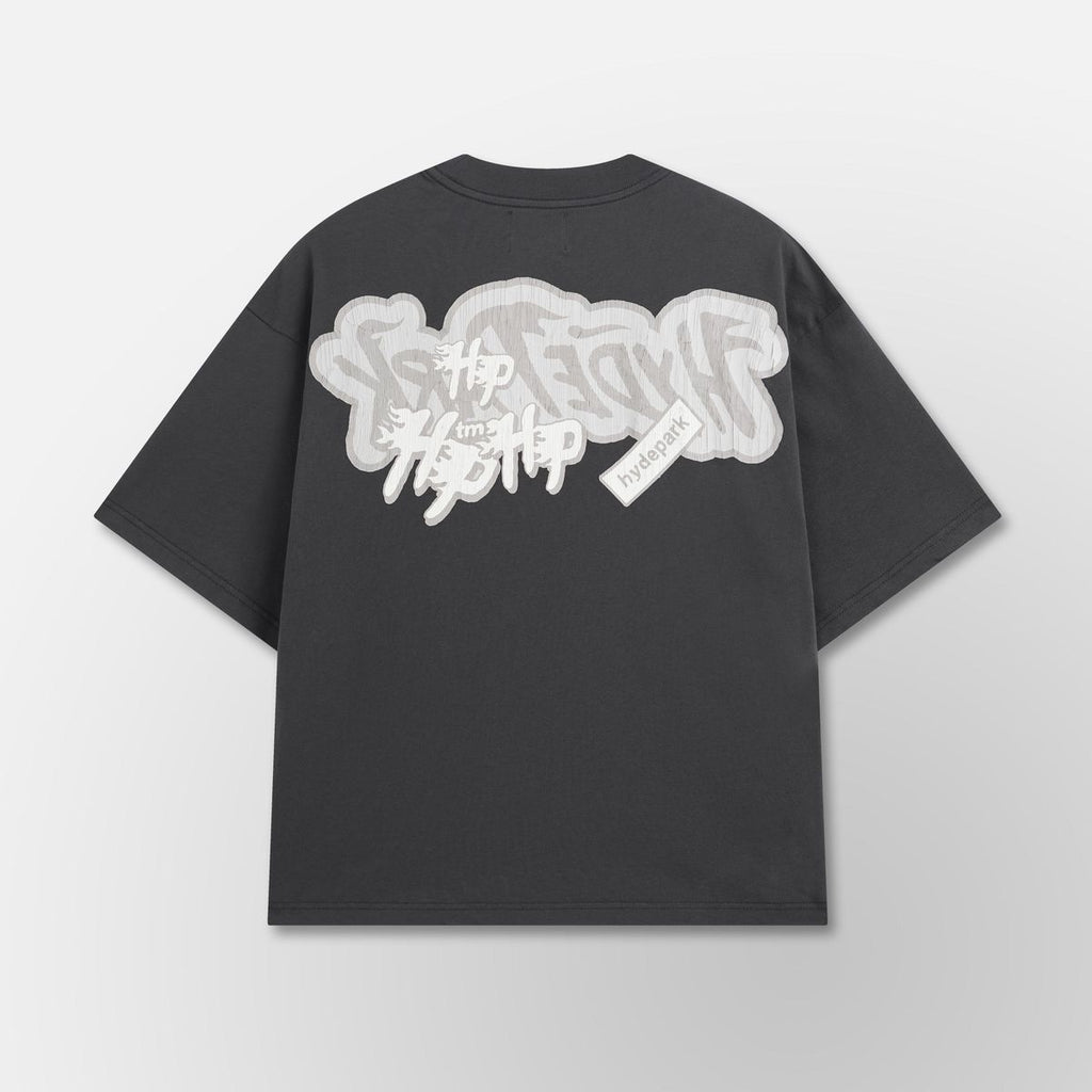 Hyde Park T-Shirt - Monochrome Tee - Black