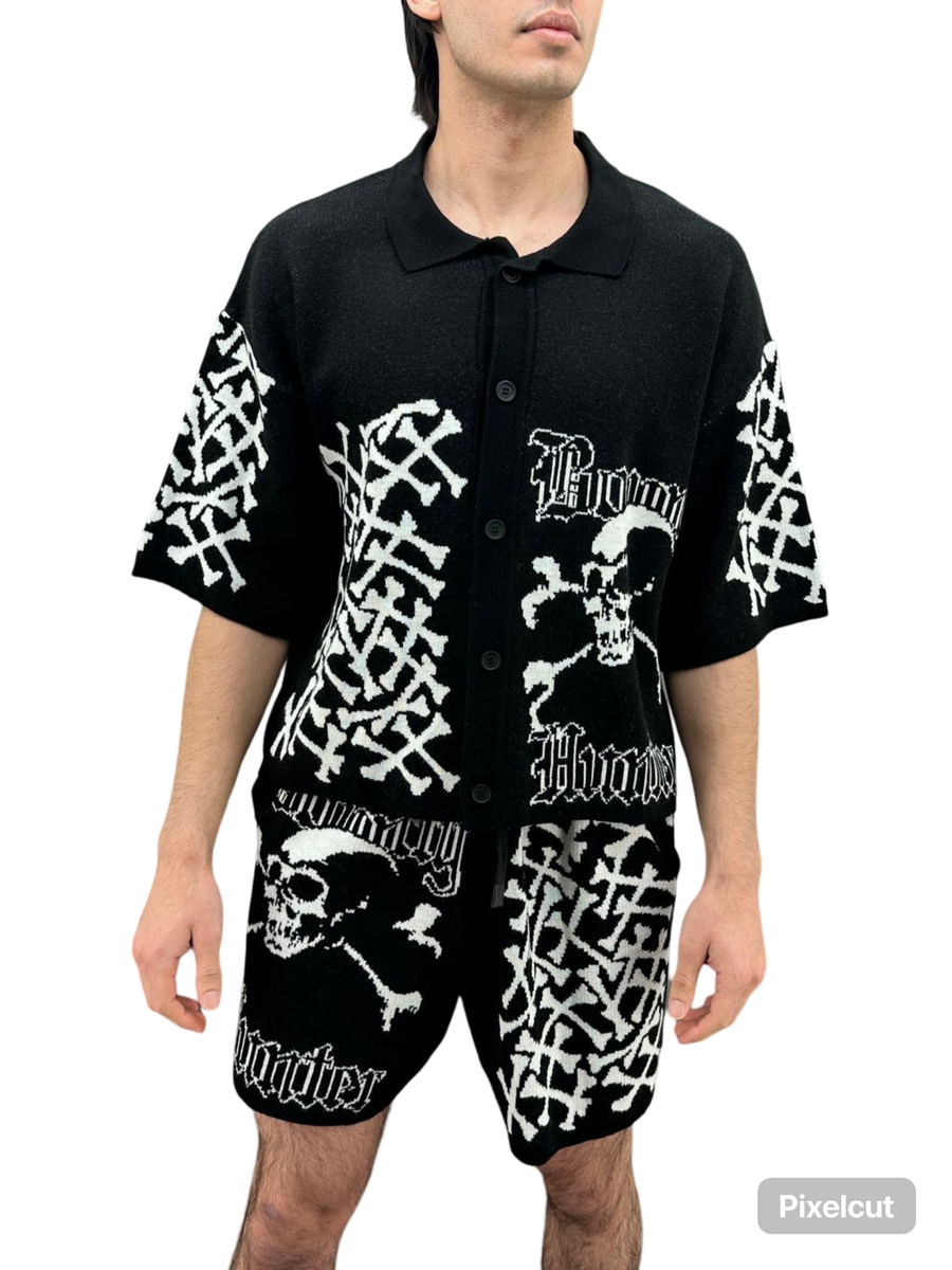 One In A Million Short Set - Black - SH-222