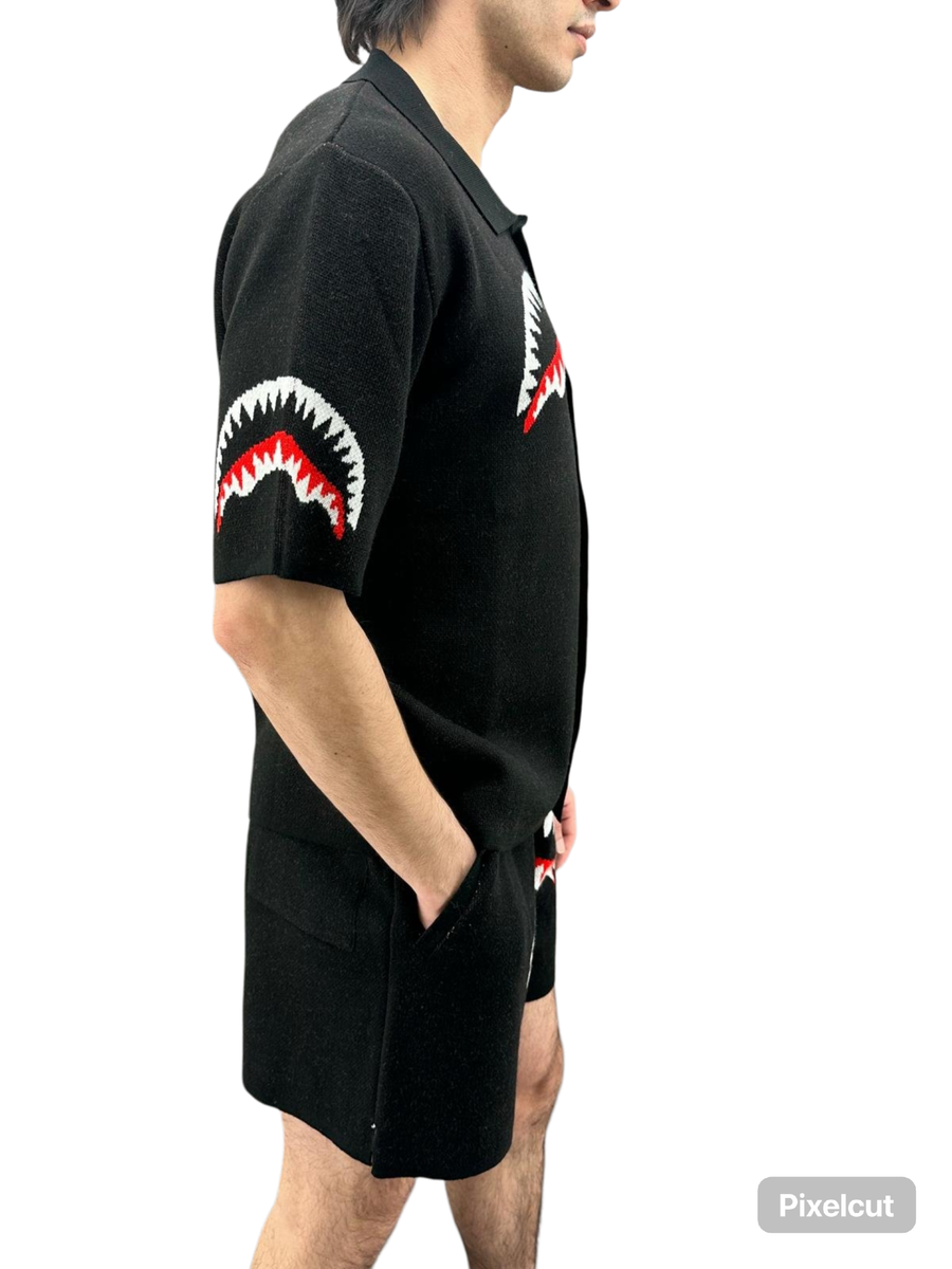 One In A Million Short Set - Black - SH-517