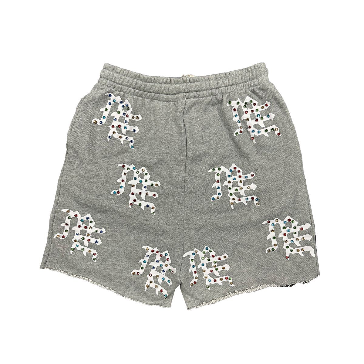 Mixed Emotion Shorts - ME Logo - Grey