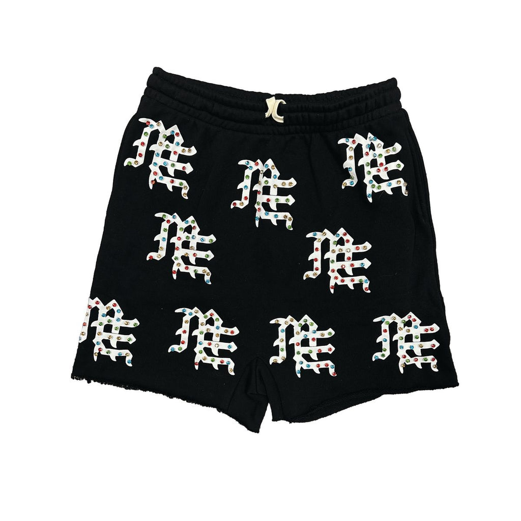 Mixed Emotion Shorts - ME Logo - Black