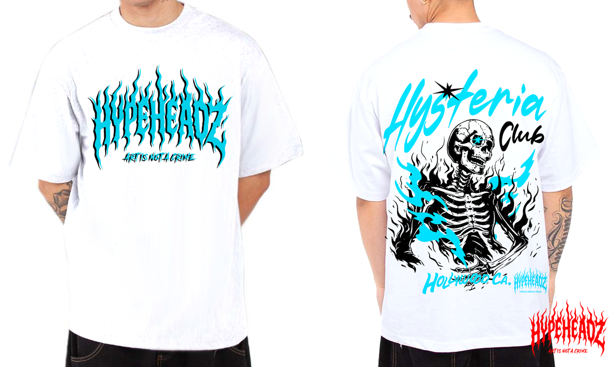 Hypeheadz T-Shirt - Hysteria - White - H202540