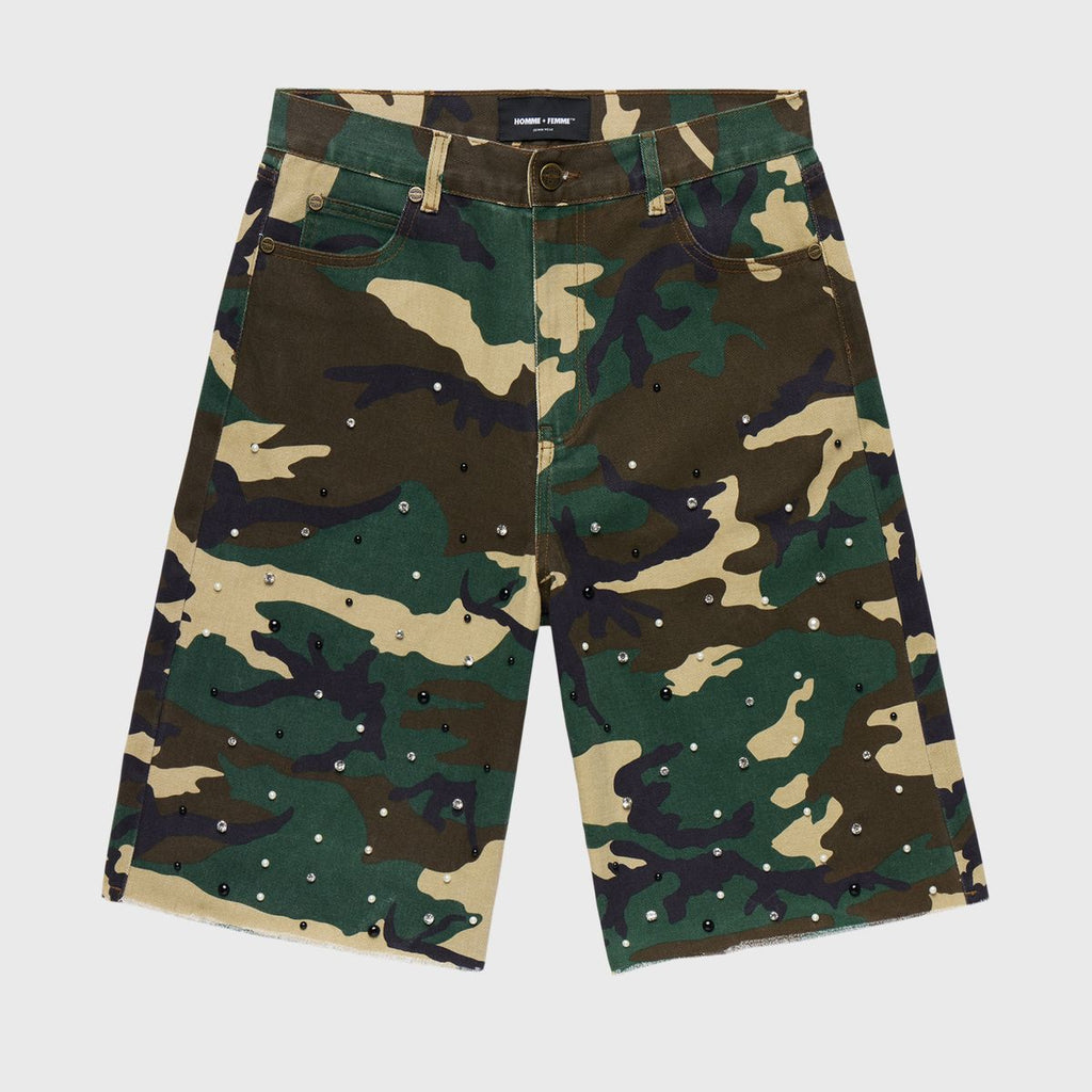 Homme+Femme Shorts - Gemstone - Camo - HFSS2025100