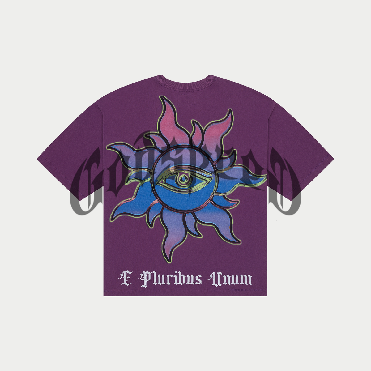 Godspeed T-Shirt - U.A.P - Purple Wash