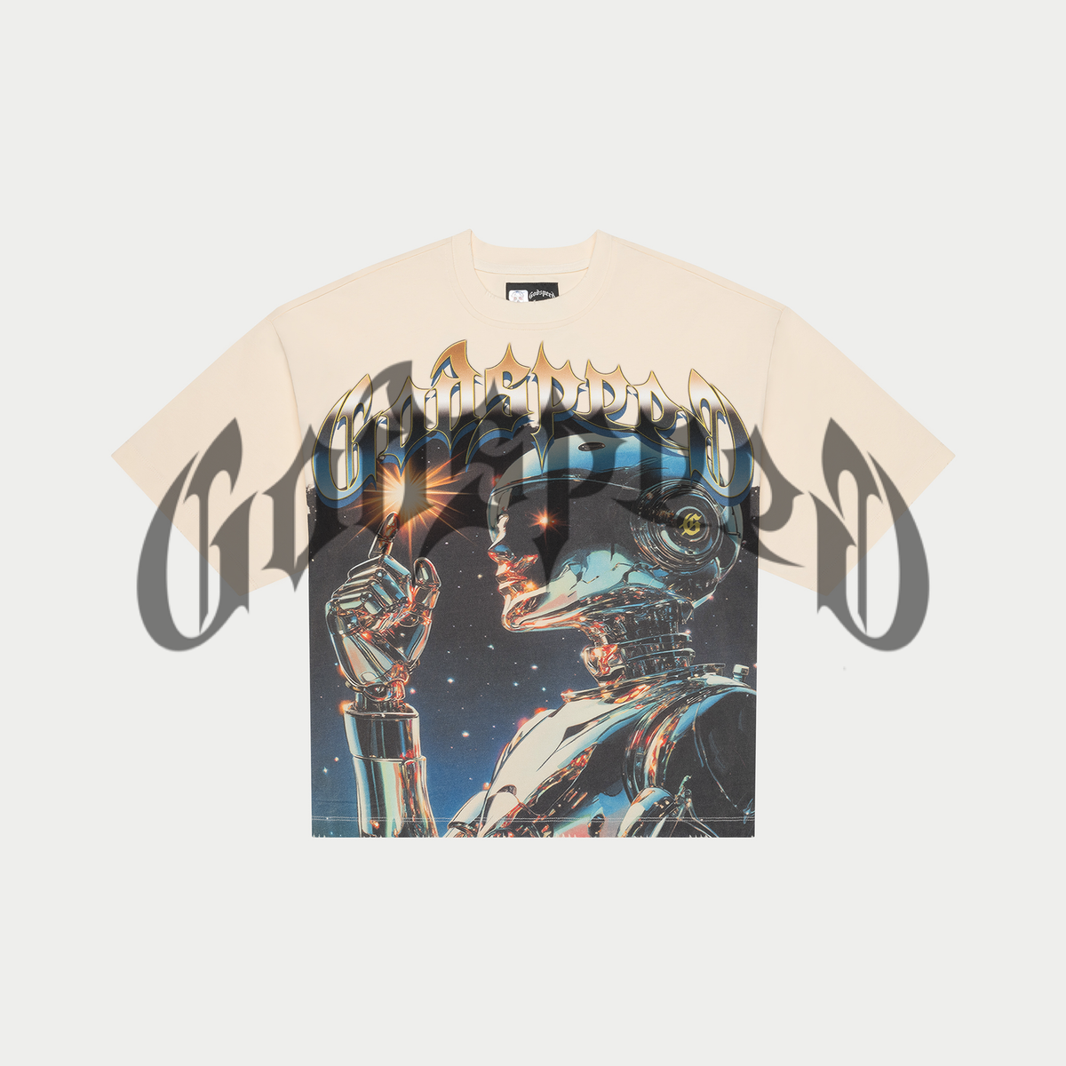 Godspeed T-Shirt - Sputnik Moment - Bone