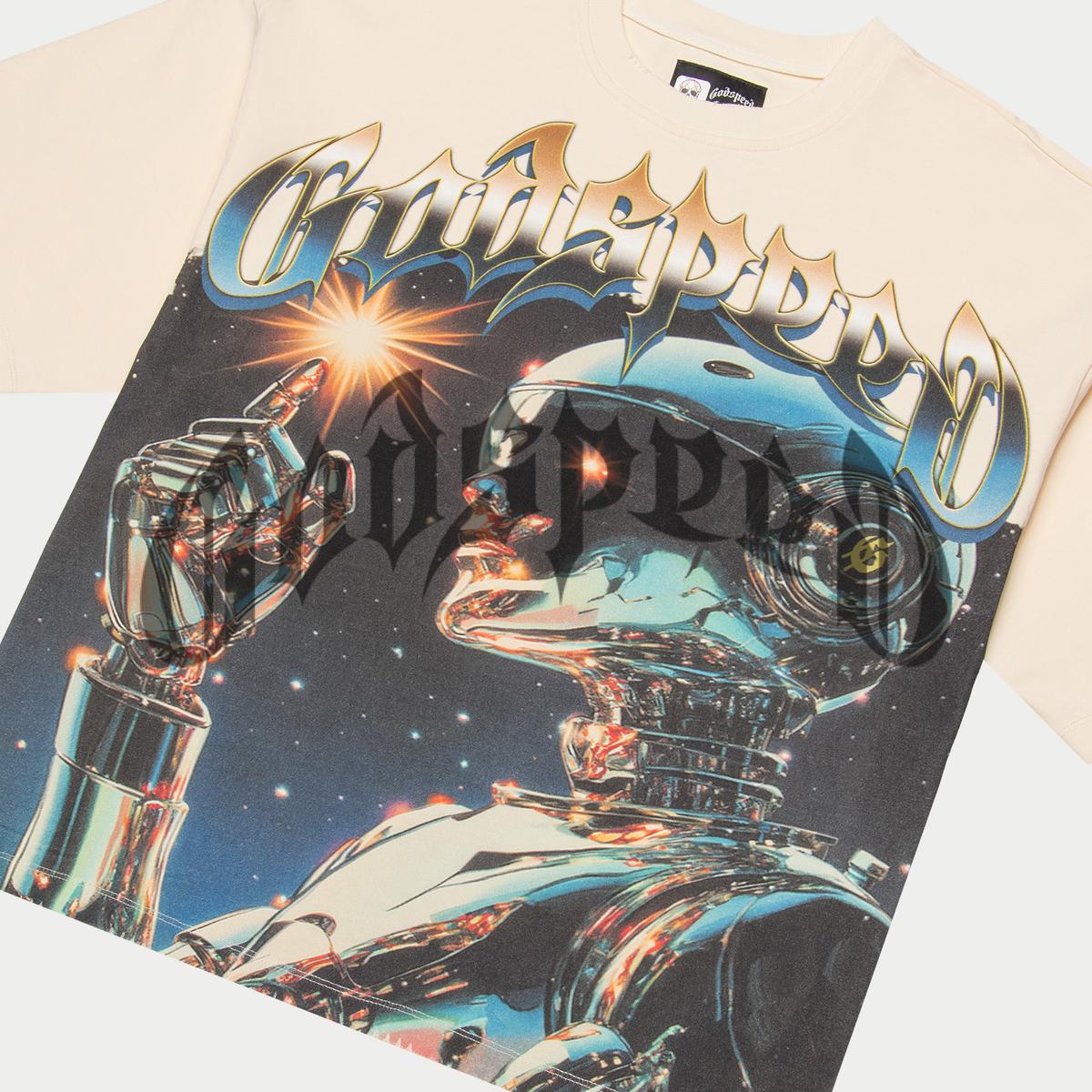 Godspeed T-Shirt - Sputnik Moment - Bone