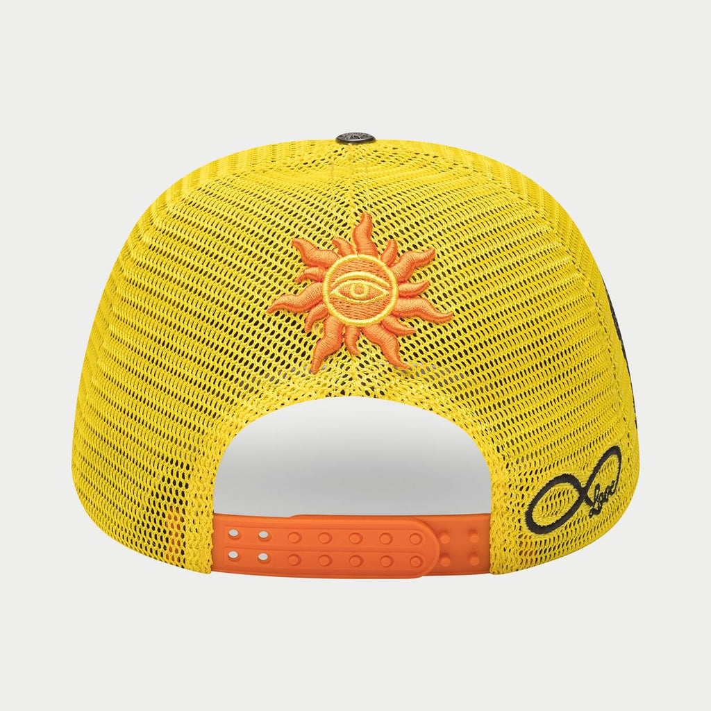 Godspeed Hat - GS Forever Trucker Hat - Yellow