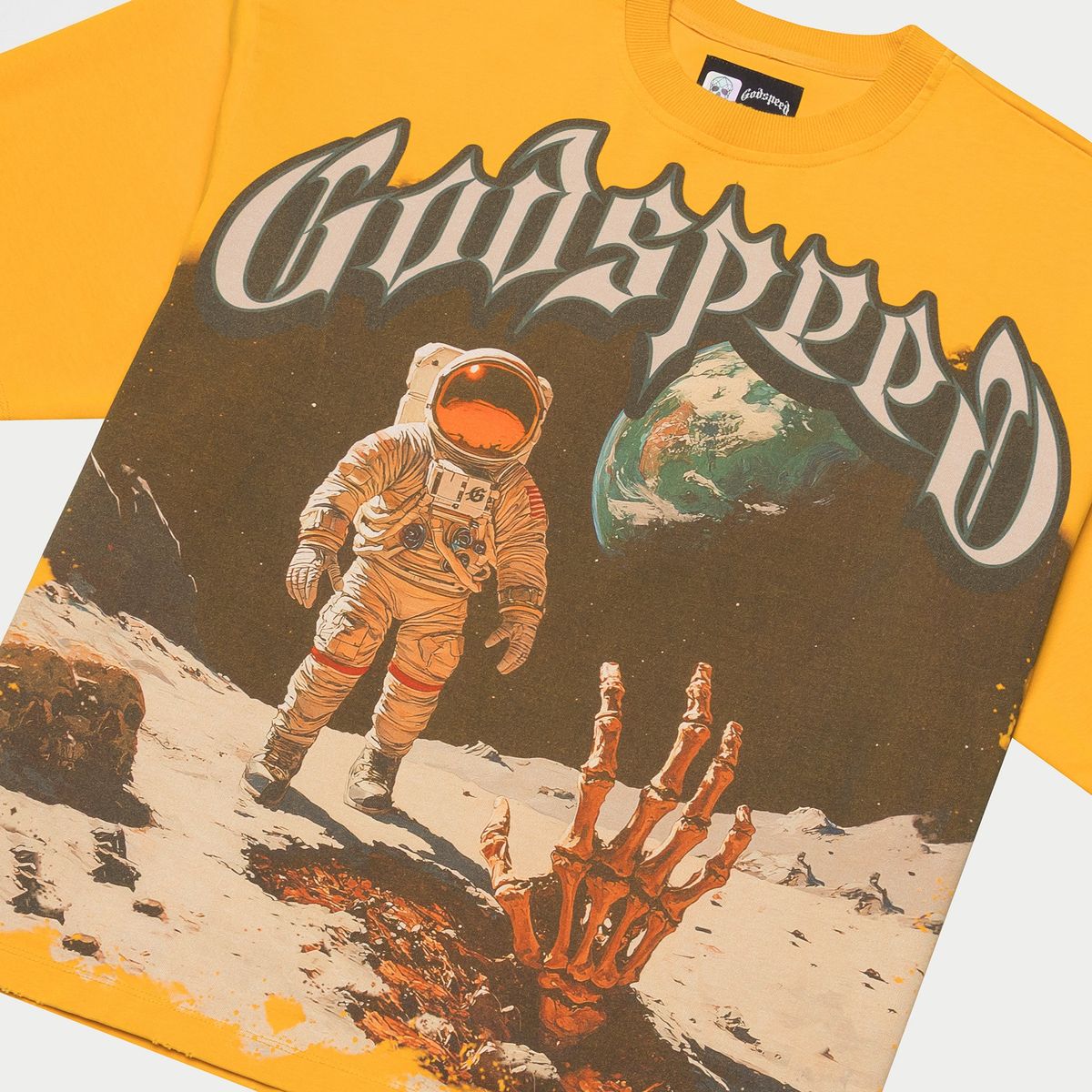 Godspeed T-Shirt - First Contact - Yellow