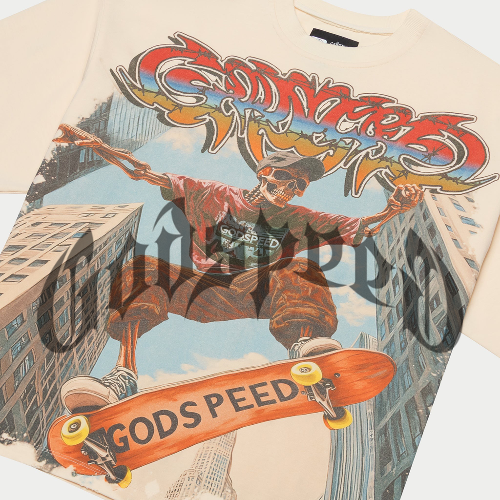 Godspeed T-Shirt - Ollie - Bone