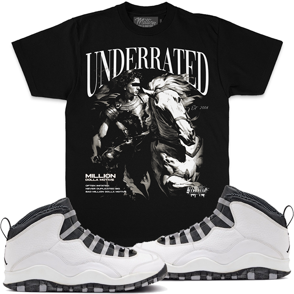 Motive Denim T-Shirt - Underrated - Black