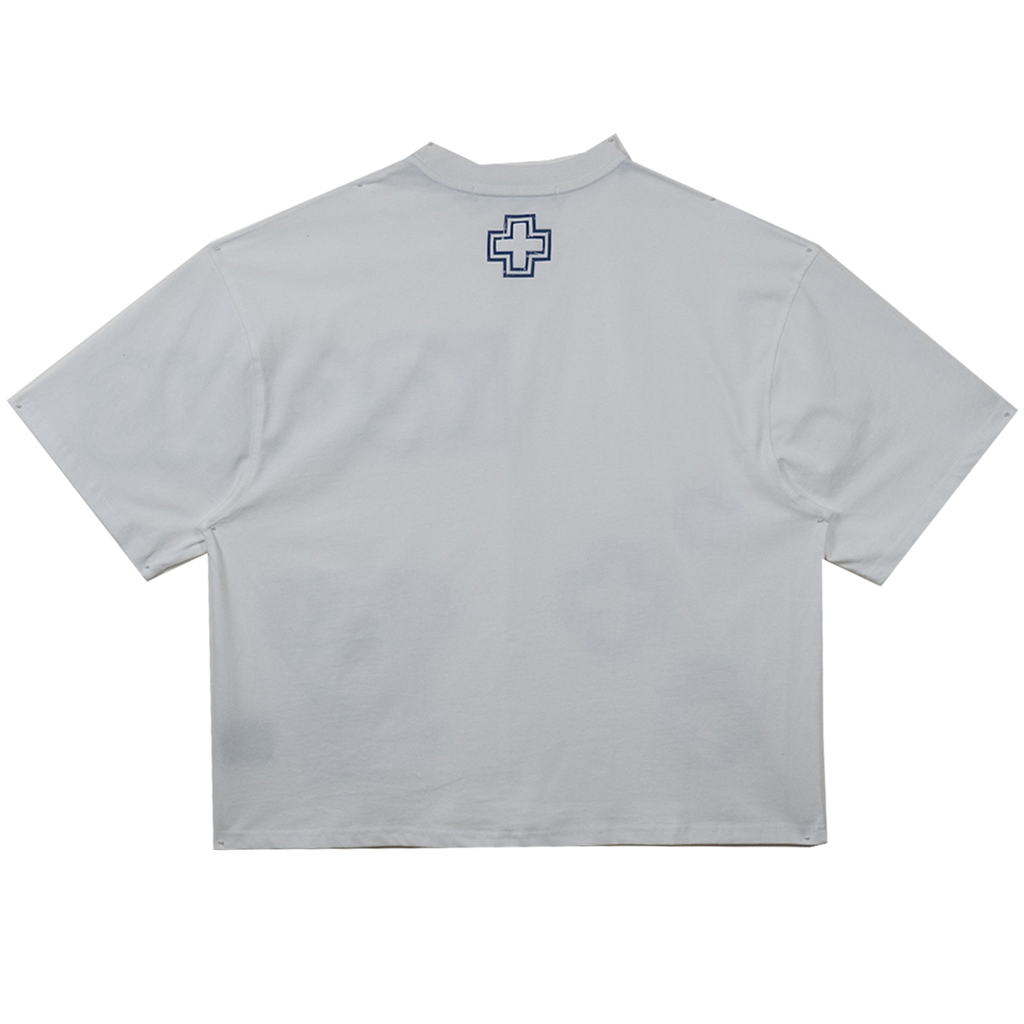 Hudson T-Shirt - +Icons Day 1 Tee - White-Blue - 587