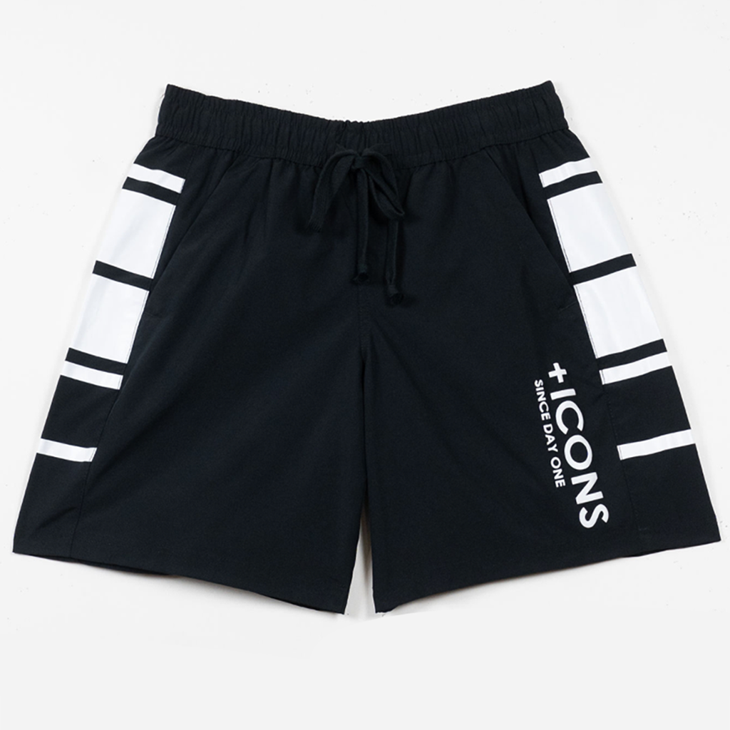 Hudson Outerwear Shorts -  +Icons Nylon Short - Black - 566