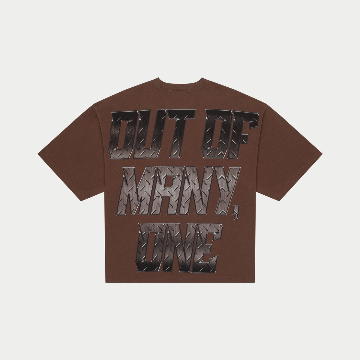 Godspeed T-Shirt - Steel Sharpens Steel - Brown Wash