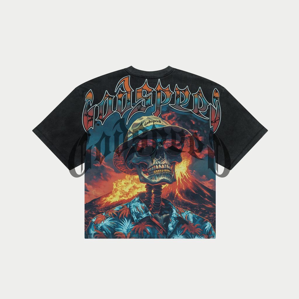 Godspeed - T-Shirt - Natural Disaster - Black Wash