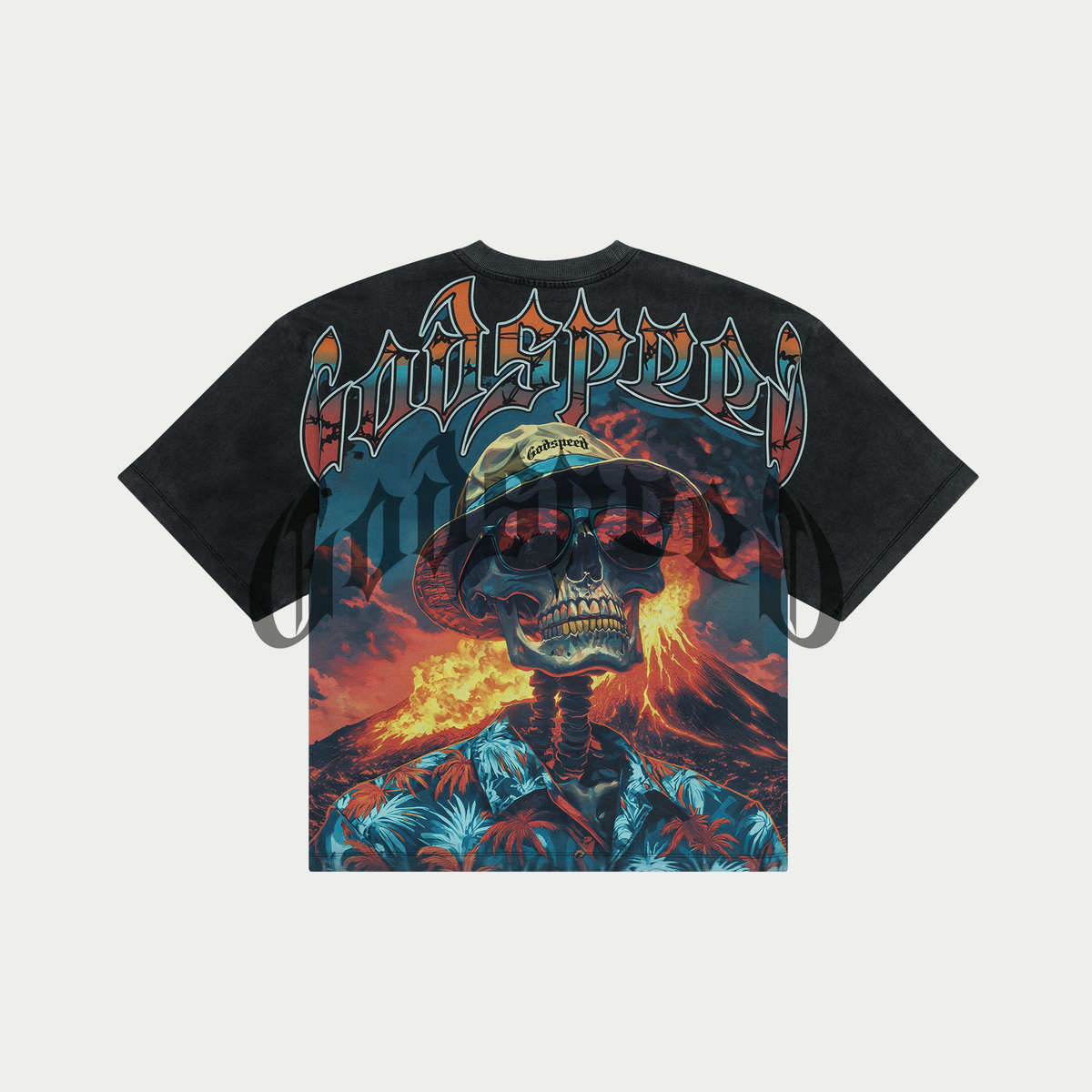 Godspeed - T-Shirt - Natural Disaster - Black Wash