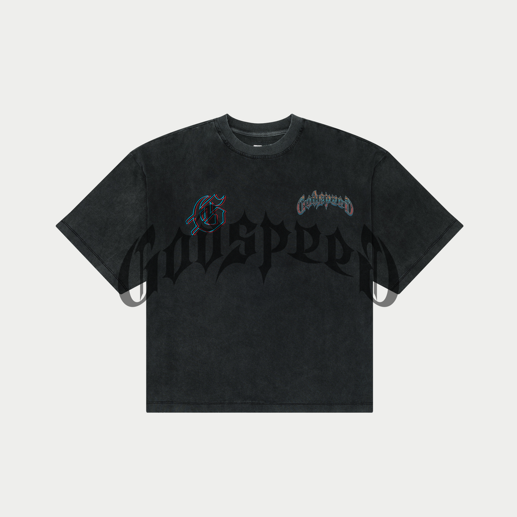 Godspeed - T-Shirt - Natural Disaster - Black Wash