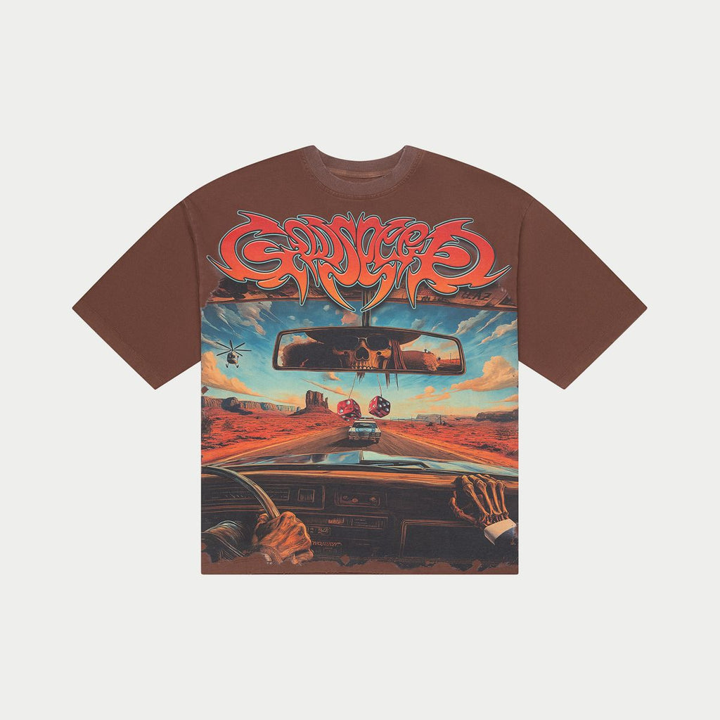 Godspeed T-Shirt - On The Run - Mocha