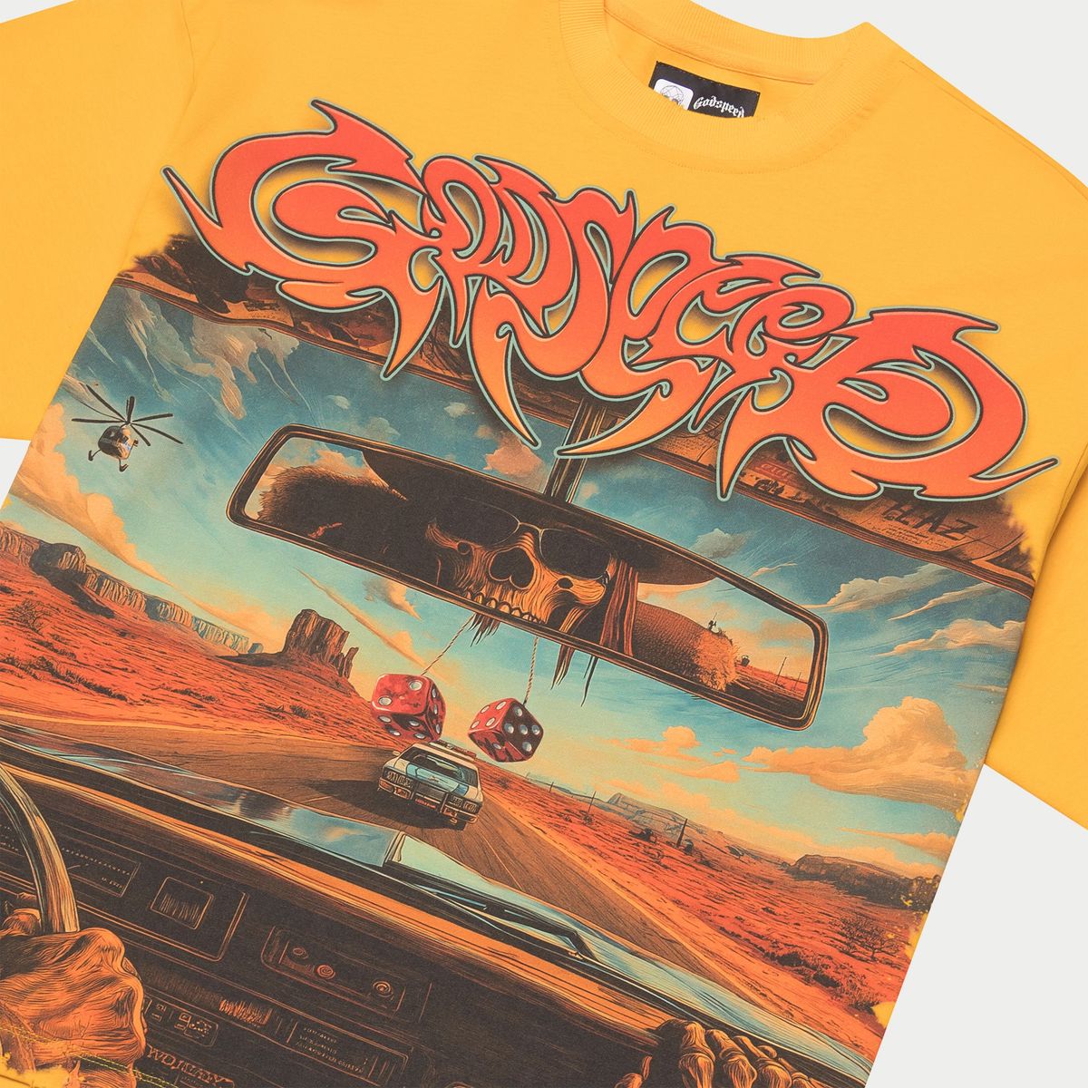 Godspeed T-Shirt - On The Run - Canary