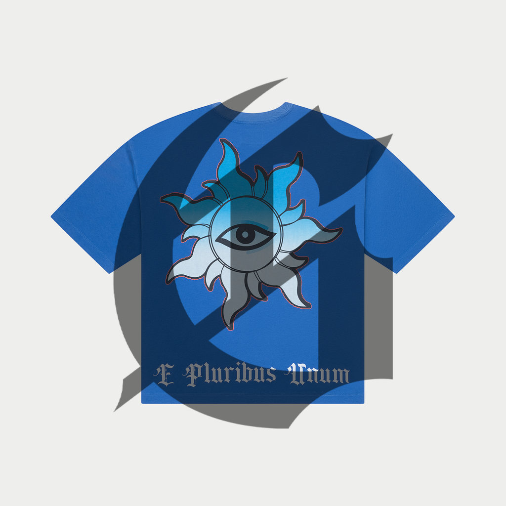 Godspeed T-Shirt - Car Meet Miami - Blue Wash