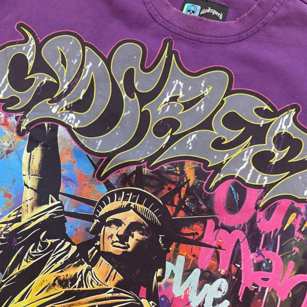 Godspeed T-Shirt - Vandal - Grape