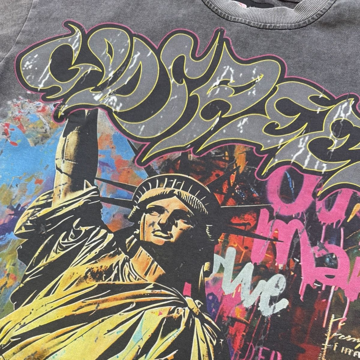 Godspeed T-Shirt - Vandal - Grey Wash