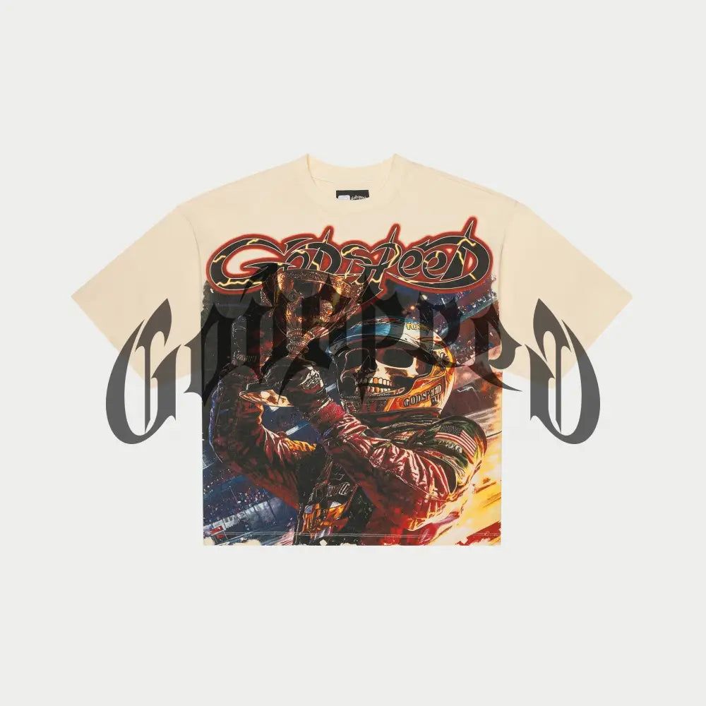 Godspeed T-Shirt - Podium Dreams - Bone