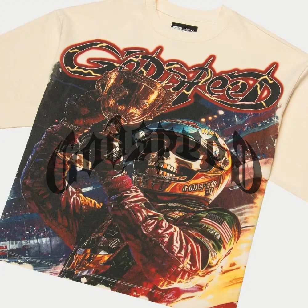 Godspeed T-Shirt - Podium Dreams - Bone