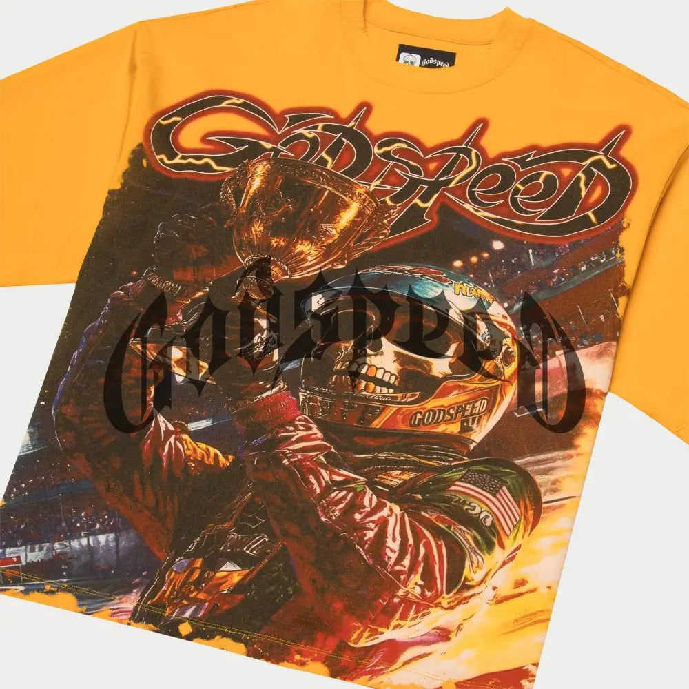 Godspeed T-Shirt - Podium Dreams - Yellow